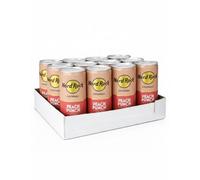 12 x 250ml - HARD ROCK READY TO DRINK COCKTAIL PEACH PUNCH 250ML 5% - PACK 12 LATAS