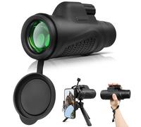 12 x 50 HD K9 Prisma Monocular Telescopio Monocular Impermeable Compacto Mano Monoscopio para Observación de Aves Camping Viajes Paisaje de Vida Silvestre (Tamaño: 12 x 50)