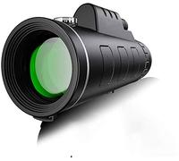 12 x 50 telescopios. Los monoculares de alta potencia y poca luz están equipados con un trípode telescópico para teléfono. El telescopio para adultos es adecuado para ver viajes y telescopio monocular