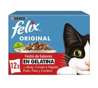 Felix Selección de carnes en gelatina multipack para gatos