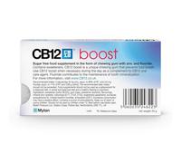 12 x CB12 Boost Azúcar Gratis Chicle Fuerte Menta 10 Piezas 20g