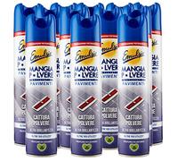 12 x Emulsio Comer Polvo El Antiestático Suelos Captura Polvo y Ultra Brillo Lavanda - 12 Botellas Spray de 300 ml cada uno