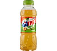 12 x Ferrero Estathe Pesca Zero Té Helado Melocotón - Infusión de bebida refrescante sin azúcar 40 cl con extracto de stevia
