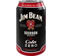 12 X Jim Beam White & Cola Zero 10% Vol.