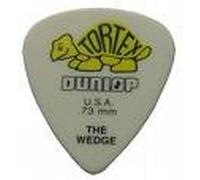 12 x Jim Dunlop Tortex de la cuña amarillo 0,73 mm Púas para guitarra
