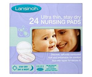 12 x Lansinoh ultra thin, Stay Dry 24 almohadillas de lactancia
