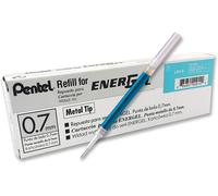 12 X PENTEL Energel 0.7mm Recarga Metal Punta LR7- BL77/BL57/BL37 Etc - Todo