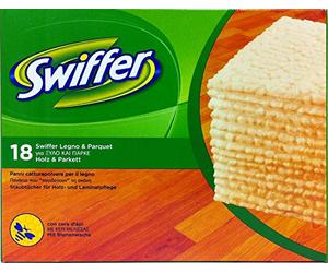 12 x SWIFFER Paños Para Madera & Parquet 18 Piezas