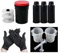 120 135 B&W Film Darkroom Kit Equipo de Desarrollo con Tanque y Bobina En Espiral Botella Química