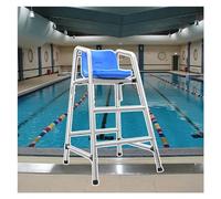 120 150 180 Cm Sillas de Socorrista para Piscina, Acero Inoxidable 304 Playa Parque Acuático Exterior Interior Silla Salvavidas, resistente y duradera Escalera Salvavidas ( Color : Silver , Size : H-1