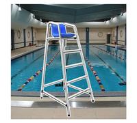 120 150 180 Cm Sillas de Socorrista para Piscina, Acero Inoxidable 304 Playa Parque Acuático Exterior Interior Silla Salvavidas, resistente y duradera Escalera Salvavidas ( Color : Silver , Size : H-1