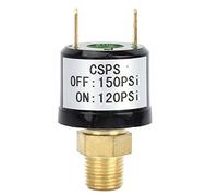 120-150 Psi Air Compressor Pressure Control Switch, Valve Heavy Duty Pressure Switch Air Compressor Pressure Switch for Automobile Suspension Systems Air Pumps Air Compressors