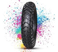 120/80-16 Tire and Tube Set | 120/80/16 with Low Knobby Tread | 120 80 16 All-Terrain Tread Tires