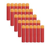 120 Balas Dardos Nerf Elite Grande,9.5cm Munición de Espuma Rojo,Nerf Pack de Repuesto para Pistola Blaster de Juguete,Accesorios Adecuado N-Strike Elite Series Juguete para Niños Armas y Proyectiles