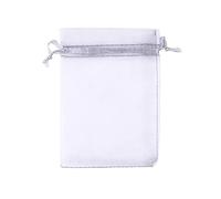 120 bolsas de organza doradas para rellenar bolsas con cordón, pequeñas bolsas de regalo, bolsas de joyería, bolsas de lavanda, bolsas para bodas, festivales, fiestas, Navidad, 7 x 9 cm, papel de