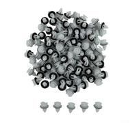 120 clips de fijación para panel de puerta de coche para BMW E36 E38 E39 E46 para molduras M3 M5 Z3 retenedor de molduras de 14,2 mm de diámetro superior de 7,5 a 8 mm de tamaño del agujero