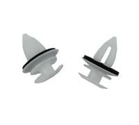 120 clips de plástico blanco para panel de puerta de coche, sujetadores de fijación para E36 E38 E39 E46 para m3 M5 Z3 moldura de carrocería de automóvil, retenedor de moldura con juntas, agujero de