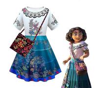 (120 cm) Vestido Encanto Mirabel para fiesta, disfraz de cosplay