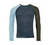 Ortovox - 120 Comp Light Long Sleeve M Dark Arctic Grey de Lana - Talla XL - Gris Gris XL