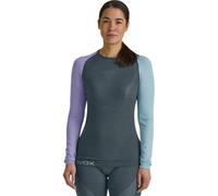 Camiseta de manga larga Ortovox 120 COMP LIGHT LONG SLEEVE (gris ártico oscuro) Mujer