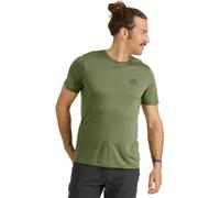 Ortovox 120 Cool Tec MTN Stripe TS Caballeros T-Shirt XL Verde oliva oscuro