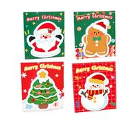 120 hojas de notas adhesivas de Navidad de 3 x 3.5 pulgadas, blocs de notas temáticos de vacaciones, festivales, para decoración del hogar, escuela, notas adhesivas de Navidad