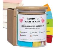 120 Ideas De Fechas En Un Frasco Codificado Por Jarras De Ideas De Citas | Idea De Cita Nocturna | General Como Un Regalo De Pareja Para El Novio Romántico Recién Casado, Aniversario Y Regalo