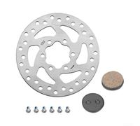 120 mm para rotor y almohadillas Kit resistente al calor para M365 120 mm | Construcción de metal, tamaño de 120 mm, se adapta a m365/Pro/para 1s/para g30, fácil instalación, potencia de frenado fiable