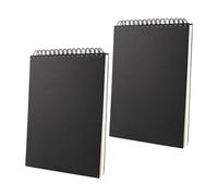 120 Páginas/60 Hojas Cuadernos de Bocetos A4, 2 Sketchbook, Bloc de Dibujo para pintura y dibujo a lápiz