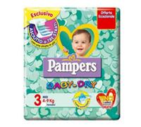 120 Pannolini Bambino Talla 3 Pampers bebé Dry Pañal Medida Midi BabyDry