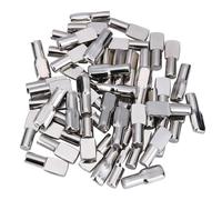 120 paquetes de pernos de estante, clavijas de soporte de estante de 5 mm Muebles de gabinete en forma de cuchara