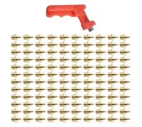 120 Pcs 1/4 Inch Steel Track Spikes for Running Shoes | 120 pieces, 1/4 inch size, steel material, includes wrench, long lifespan 20-30km