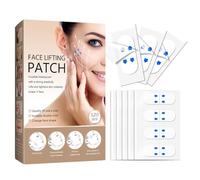 120 pcs cinta facial elevando invisible, parches de elevación facial en V-fibra, cinta adhesiva impermeable cinta adhesiva uso invisible antes del maquillaje, adhesivo facial (1box)