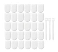120 Pcs Faucet Filter Bag For Filtering Rust, Silt And Sediment - Cotton Tap Water Filter For Kitchen Sink, Splash-Proof Non-Woven Material For Home Daily Use,Fiber Cotton Purifier With Fastening Band
