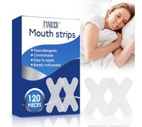 120 Pcs Tiras Bucales Mouth tape para dormir,Cinta en Forma X para Dejar de Roncar,Cinta transparente anti-ronquidos,Mejor Respiración y Sueño,Disfruta de un descanso más tranquilo.