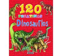 120 pegatinas de dinosaurios