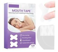 120 pieces Sleep Strips Mouth Tape, Mouth Tape, Mouth Tape for Sleeping, Nasal Plaster Snoring, Instant Relief from Snoring, Less Mouth Breathing