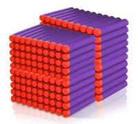 120 Piezas Dardos de Espuma en Púrpura,Darts para Blasters, 7,5 x 1,3 cm | Dardos de Espuma de Recarga para Nerf N-Strike Elite Series Lanzadores, familiar al aire libre,recuerdos de fiesta accesorios