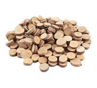 120 Piezas De Astillas De Madera Redondas, Decoración Artesanal, Discos De Madera, Astillas De Madera Para Manualidades Diy, Accesorios De Tiro Pastoral