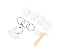 120 Piezas de Plástico S Bobinas con Clips, Hilo de Bordado Conveniente y Devanado Manual para Fting