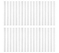 120 Piezas Etiquetas de Tallas para Ropa Xs-xxl, Film Hot-tear