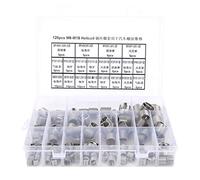 120 piezas Helicoils, M6 M7 M8 M9 M10 M11 M12 M14 M16 M18 Helicoil de acero inoxidable Tipo Free Running Wire Thread Kit de inserción de reparación de rosca métrica