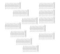 120 Piezas Juego de Cuchillos Precisión 11# Hojas de Cuter Manualidades Precision Cuchillas de Repuesto para Cortador para Cortar y Tallar Arte Artesanales