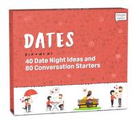 120 preguntas e ideas para citas nocturnas para parejas, caja de cita nocturna con tarjetas de cita nocturna, divertido juego de citas nocturnas, juego de parejas para citas nocturnas, 40 actividades