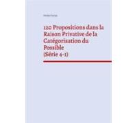 120 Propositions Dans La Raison Privative De La Catégorisation Du Poss