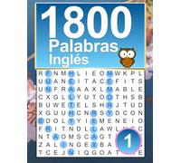 120 sopas de letras para adultos en inglés libro 1: rompecabezas desafiantes pero accesibles en letra grande sin estrés visual. Mejore sus ... en inglés.: Tiempo de juego y relax
