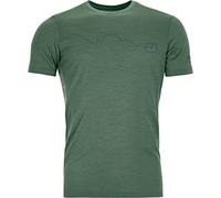 120 TEC MOUNTAIN T-SHIRT M - C: green forest T: XXL