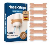 120 Tiras Nasales Antironquidos Extra Fuertes 19x66mm, Adhesivas para Mejorar la Respiración y Reducir Ronquidos, Pack de 120 Unidades