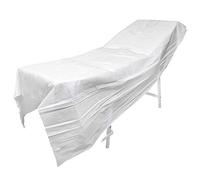 120 Toalla desechable para terapia de barro hecha de polietileno, resistente, cm 180x210, hecha en Italia