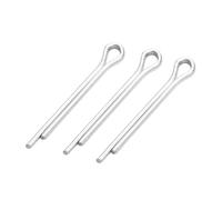 120 Uds pasadores divididos fijaciones de chaveta M5-M8 304 pasador dividido for reparación automóviles para Remolque Tractor Camión(M5x80mm)